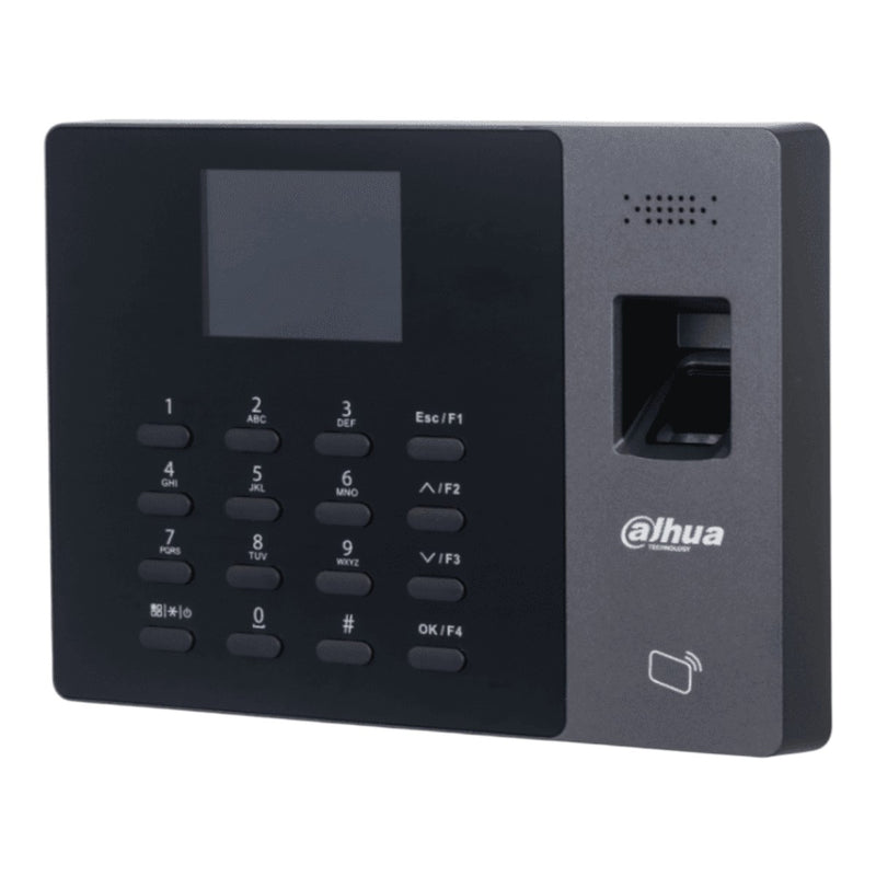 Control de Asistencia Stand Alone con Batería Incluida 1000 Usuarios Passwords y Tarjetas ID 2000 Huellas 100000 Registros de Asistencias Protocolos TCP IP UDP IPv4 USB p Exportar Registros Horarios DHI-ASA1222GL-D - SILYMX