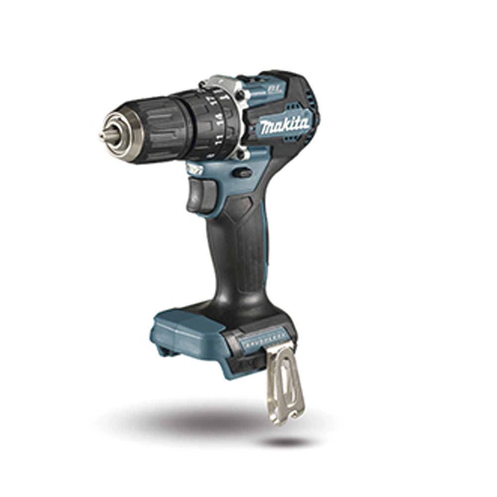 Rotomartillo Taladro Inalámbrico SIN CARBONES Broquero de 1/2" 1,700 RPM 18V Torque: 42 N.m C/2 Bat. (1.5Ah) y Cargador DHP487SYX2 - SILYMX