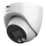 Camara Domo IP de 4 Megapixeles Con Iluminador Dual Inteligente+Full Color WizSense Lente de 2.8mm 95 Grados Microfono Integrado/30 Mts de IR y Luz Visible Metálica Ranura MicroSD WDR de 120 dB SMD Plus PoE DH-IPC-HDW2449T-S-IL - SILYMX