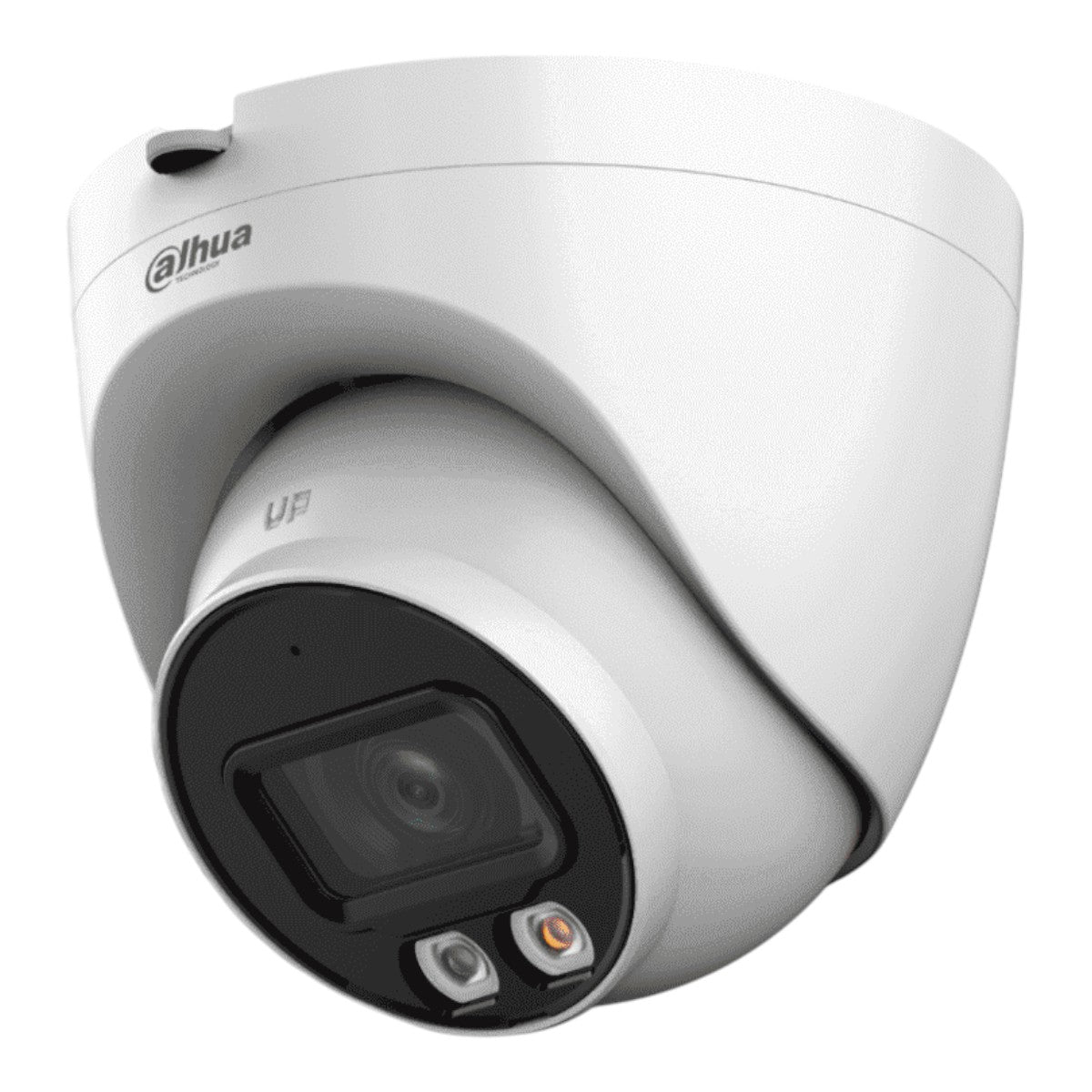 Camara Domo IP de 4 Megapixeles Con Iluminador Dual Inteligente+Full Color WizSense Lente de 2.8mm 95 Grados Microfono Integrado/30 Mts de IR y Luz Visible Metálica Ranura MicroSD WDR de 120 dB SMD Plus PoE DH-IPC-HDW2449T-S-IL - SILYMX