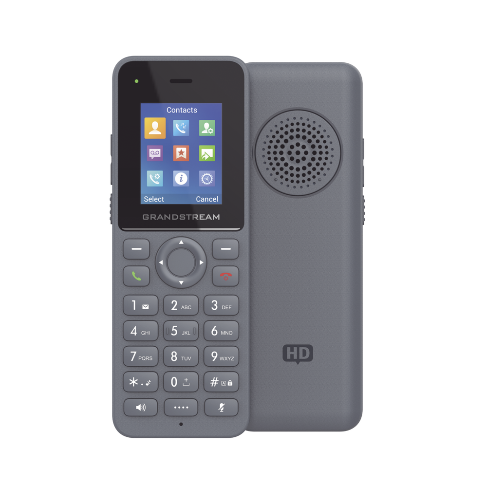 Teléfono IP GRANDSTREAM Inalámbrico DECT HD Hasta 20 cuentas SIP por sistema Conferencia de audio de 3 vías Audio HD DP725 - SILYMX