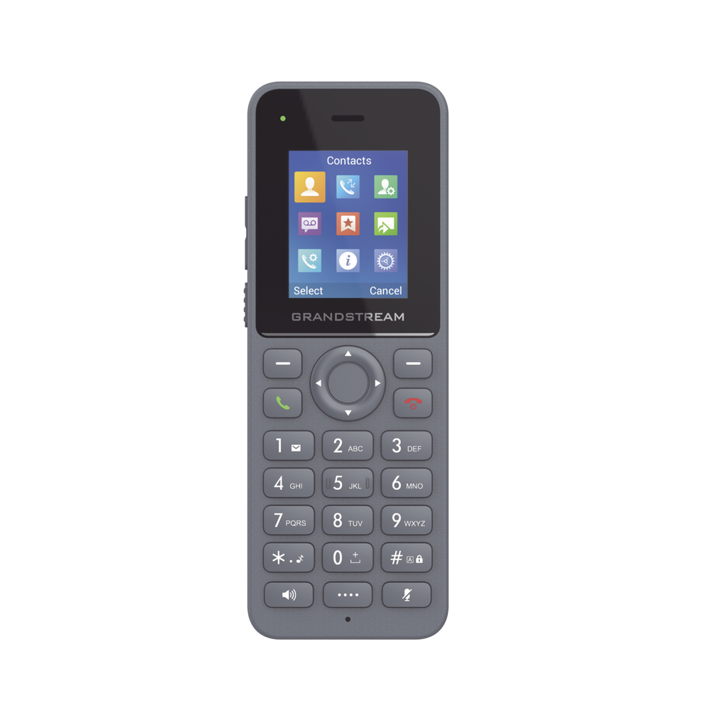 Teléfono IP GRANDSTREAM Inalámbrico DECT HD Hasta 20 cuentas SIP por sistema Conferencia de audio de 3 vías Audio HD DP725 - SILYMX