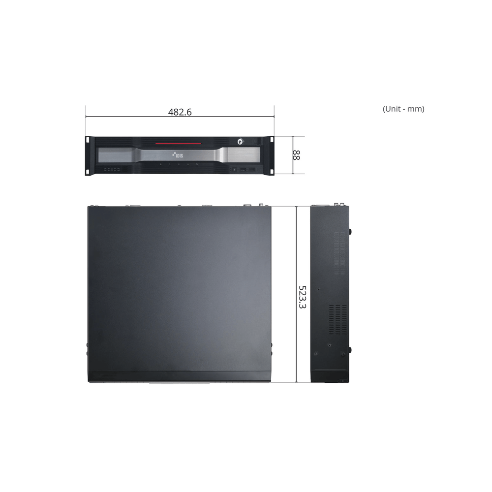 Nvr 4k 64 Canales Almacenamiento Hasta 240tb DR8564D - SILYMX