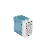 Fuente de Poder DIN Rail MEANWELL DRC-100-A · 12V · 100W · Con Cargador de Batería - SILYMX