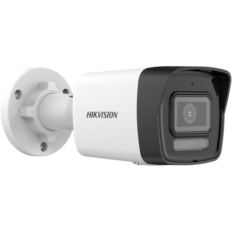 Bala IP 6 Megapixel Lente 2.8 mm Dual Light (30 mts IR + 20 mts Luz Blanca) Micrófono Integrado ACUSENSE Lite Exterior IP67 H.265 PoE ONVIF DS-2CD1063G2-LIU - SILYMX