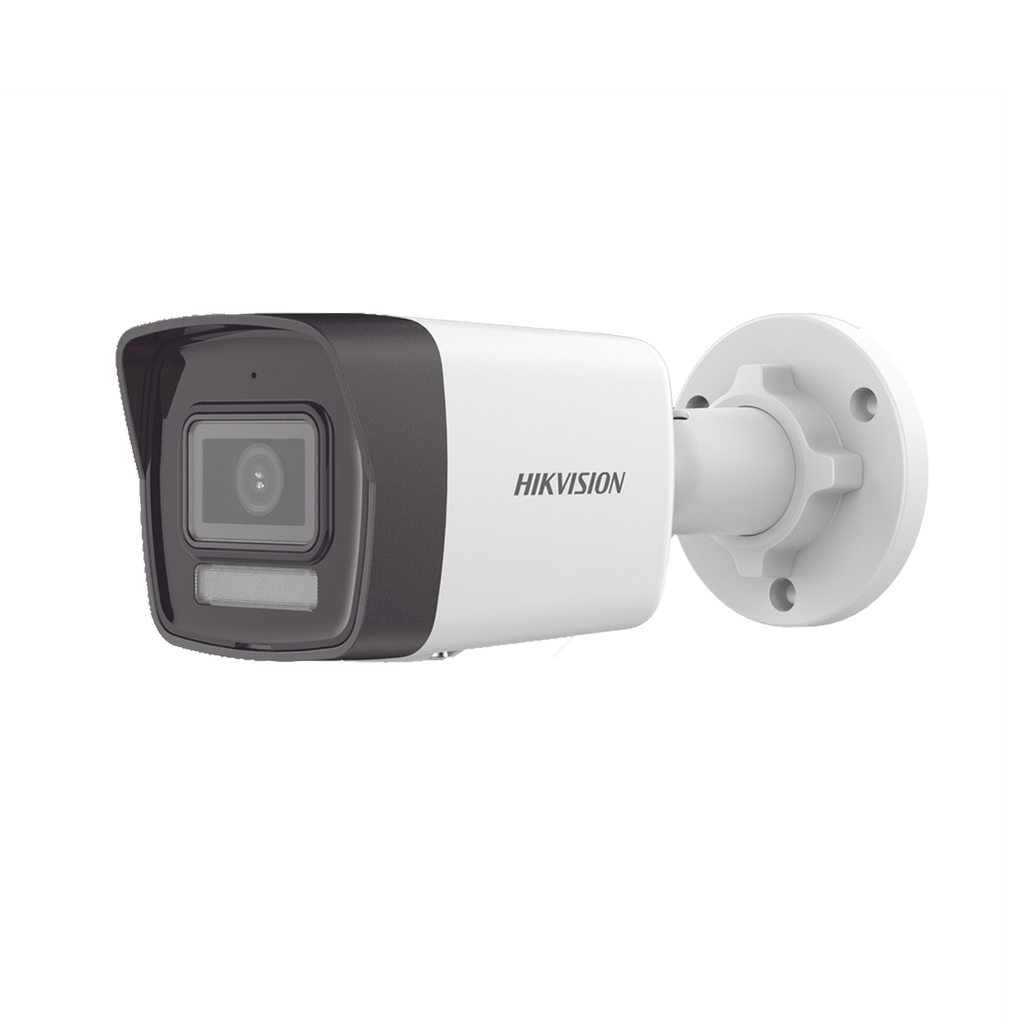 Cámara Bala IP Hikvision 6 Megapixel Lente 2.8 mm 30 mts IR + 20 mts Luz Blanca Micrófono Integrado ACUSENSE Exterior IP67 H.265 PoE ONVIF Micro SD