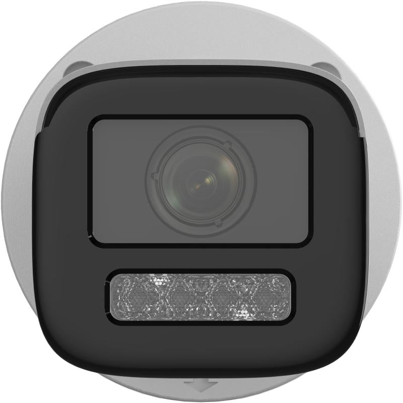 Cámara Bala IP 4 Megapixel Lente Mot. 2.7 a 13.5 mm Dual Light 60 mts IR + 60 mts Luz Blanca Darkfighter S Exterior IP67 IK10 WDR 130 dB 4 Analíticos: AcuSense Deteccion Facial Conteo de Personas por Cruce y Zona DS-2CD3646G2HT-LIZS - SILYMX