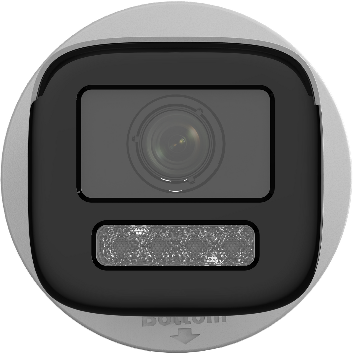 Cámara Bala IP 4MP Lente Motorizado 2.8-12mm Dual Light 50m IR+Blanca AcuSense Lite Micrófono IP67 WDR 120dB PoE Hikvision DS-2CD1643G3-LIZSU