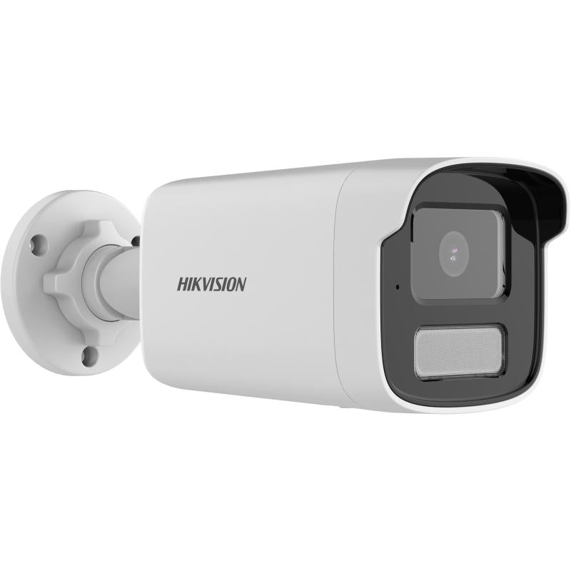 Cámara Dual Light Bala IP 4 Megapíxel Lente 4 m 50 Mts IR + 50 mts Luz Blanc ACUSENSE Lite (Detección de Humanos y Vehiculos Exterior IP6 WDR 120 dB PoE ONVIF DS-2CD1T43G2-LIUF - SILYMX