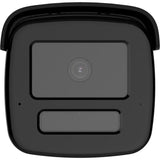 Cámara Dual Light + 2 Micrófonos Integrados Bala IP 4 Megapixel Lente 4 mm 80 mts IR + 80 mts Luz Blanca ACUSENSE Exterior IP67 IK10 WDR 120 dB PoE Micro SD ONVIF ACUSEARCHDS-2CD2T43G2-4LI2U - SILYMX