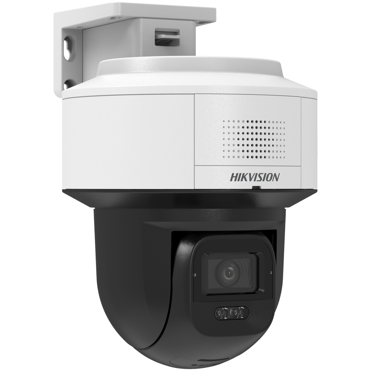 Camara PTZ IP TandemVu 4MP Dual Light IR 40m Luz Blanca 30m Zoom 4X AcuSense Audio Bidireccional PoE+ IP66 Hikvision DS-2DE2C404MWG1-E