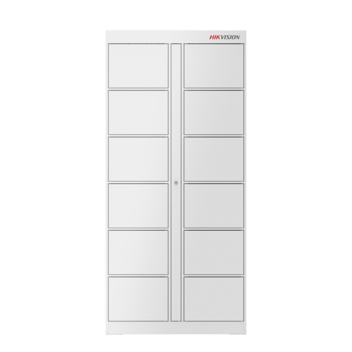 Gabinetes Uso MúltipleHIKVISIONDS-KLB2-12Locker Inteligente de EXPANSION con 12 Espacios Requiere Locker Maestro Comunica al Maestro por RS485 DS - KLB2 - 12 - SILYMX