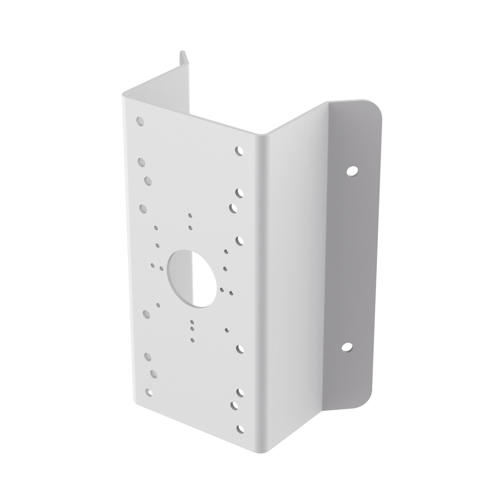 Montaje de Esquina para PTZ TURBOHD o IP Uso en Exterior Material de Acero de Carbono Color Blanco DS-1276ZJ - SILYMX