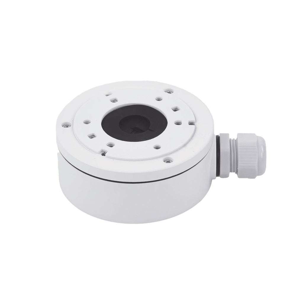 Caja de Conexiones de Metal Hikvision para cámaras Compatible con DS-2CD20XX, B8-TURBOGXX, THC-B120-XX,, THC-BXX, THC-TXX - SILYMX