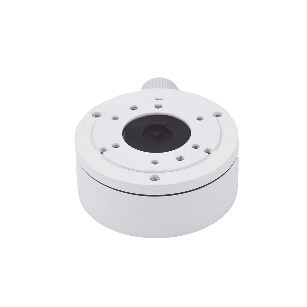 Caja de Conexiones de Metal Hikvision para cámaras Compatible con DS-2CD20XX, B8-TURBOGXX, THC-B120-XX,, THC-BXX, THC-TXX - SILYMX