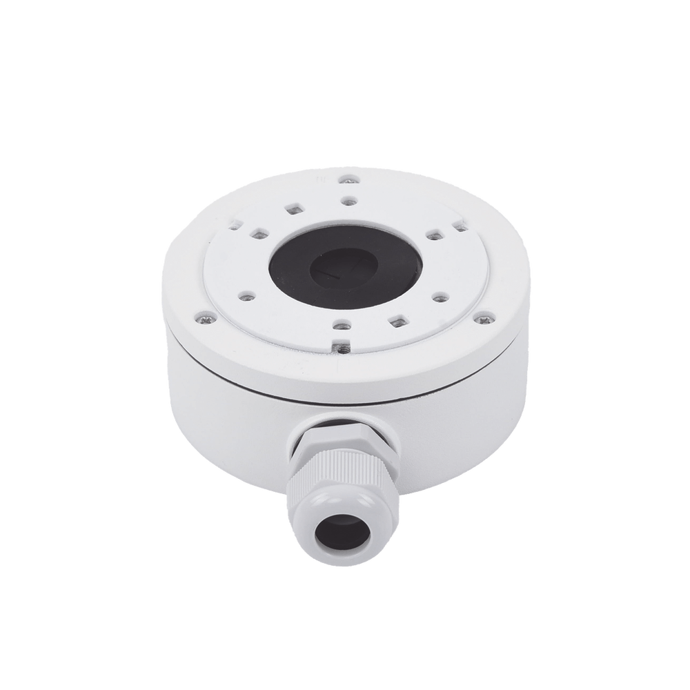 Caja de Conexiones de Metal Hikvision para cámaras Compatible con DS-2CD20XX, B8-TURBOGXX, THC-B120-XX,, THC-BXX, THC-TXX - SILYMX