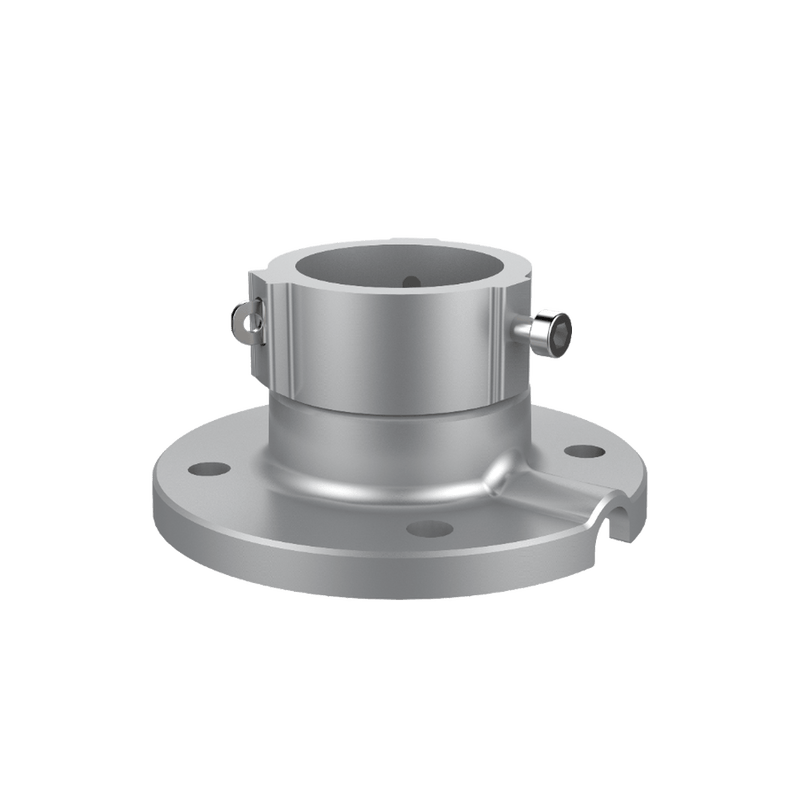 Montaje de Techo sin Tubo de Extensión para Domos PTZ TURBOHD y PTZ IP Acero Inoxidable DS-1663ZJ-P - SILYMX