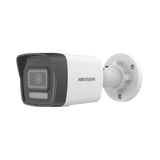 Cámara Bala IP 2 Megapixel HIKVISIONLente 2.8 mm Dual Light 30 mts IR + 20 mts Luz Blanca Micrófono Integrado IP67 H.265+ PoE ONVIF DS-2CD1023G2-LIU - SILYMX