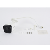 Cámara Bala IP 4 Megapixel Lente 2.8 mm 30 mts IR WDR 120 dB Exterior IP67 Hik-Connect P2P H.265+ PoE ONVIF DS-2CD1043G0-I(C) - SILYMX