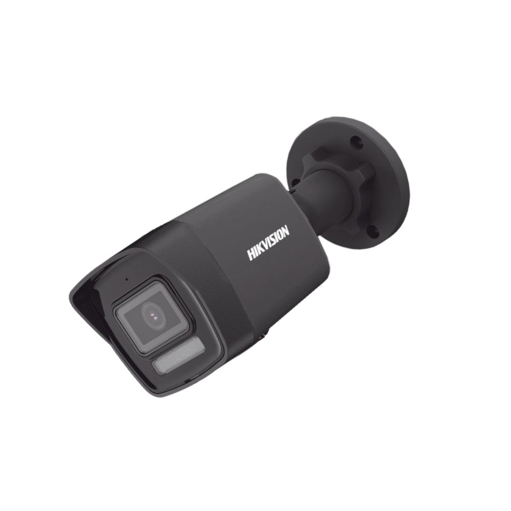 Bala Ip 4 Megapíxel Color Negro Lente 2.8 Mm Mic Integrado DS-2CD1043G2-LIUF/BLACK - SILYMX