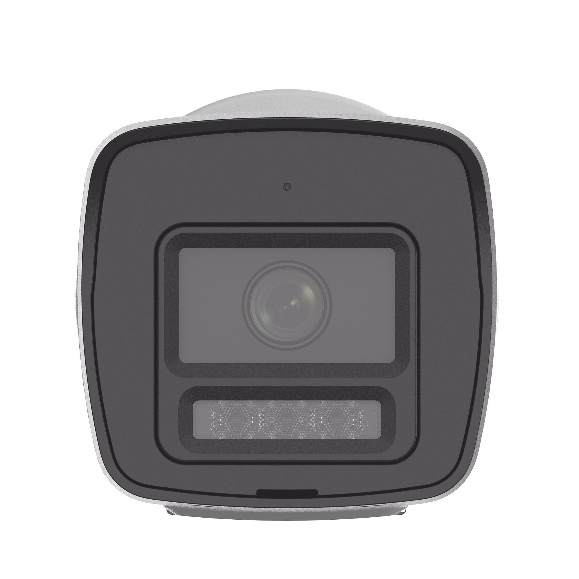 Cámara PROTECCIÓN ACTIVA Bala IP 4 Megapixel Lente 2.8 mm Dual Light 30 mts IR + 20 mts Luz Blanca Audio de Dos Vías Luz Intermitente y Alerta de Audio Micrófono Integrado ACUSENSE Lite Exterior IP67 H.265 PoE ONVIF DS-2CD1043G2-LIUF/SL - SILYMX