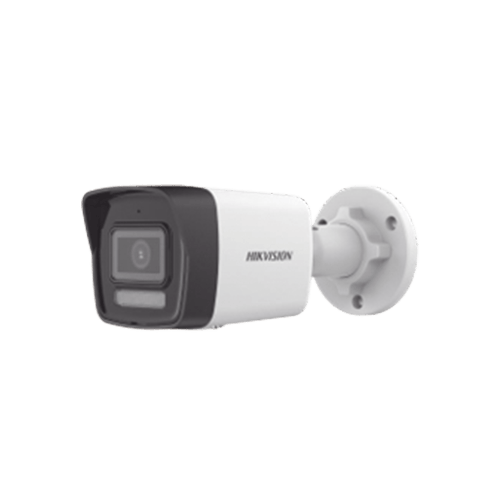 Bala IP 6 Megapixel Lente 2.8 mm Dual Light (30 mts IR + 20 mts Luz Blanca) Micrófono Integrado ACUSENSE Lite Exterior IP67 H.265 PoE ONVIF DS-2CD1063G2-LIU - SILYMX