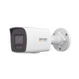 Cámara Bala IP Hikvision 6 Megapixel 2.8 mm ColorVu Micrófono Integrado ACUSENSE Exterior IP67 PoE Micro SD ONVIF DS-2CD1067G2H-LIUF - SILYMX