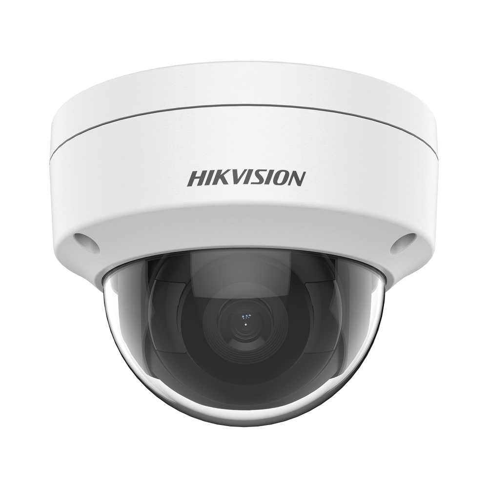 Cámara Domo IP Hikvision 4 Megapixel Lente 2.8 mm 30 mts IR WDR 120 dB Exterior IP67 Hik-Connect P2P H.265+ PoE ONVIF DS-2CD1143G0-I(C) - SILYMX
