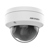 Cámara Domo IP Hikvision 4 Megapixel Lente 2.8 mm 30 mts IR WDR 120 dB Exterior IP67 Hik-Connect P2P H.265+ PoE ONVIF DS-2CD1143G0-I(C) - SILYMX
