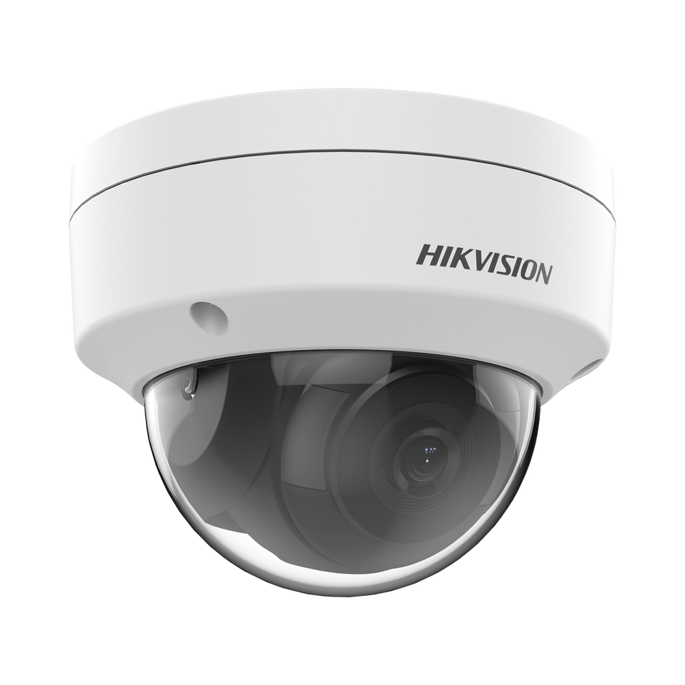 Cámara Domo IP Hikvision 4 Megapixel Lente 2.8 mm 30 mts IR WDR 120 dB Exterior IP67 Hik-Connect P2P H.265+ PoE ONVIF DS-2CD1143G0-I(C) - SILYMX