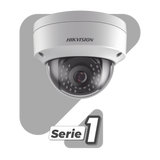 Cámara Domo IP Hikvision 4 Megapixel Lente 2.8 mm 30 mts IR WDR 120 dB Exterior IP67 Hik-Connect P2P H.265+ PoE ONVIF DS-2CD1143G0-I(C) - SILYMX