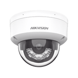 Dual Light Domo IP 6 Megapixel Lente 2.8 mm 30 mts IR + 30 mts Luz Blanca Micrófono Integrado ACUSENSE Lite Exterior IP67 H.265 PoE ONVIF DS-2CD1163G2-LIU - SILYMX