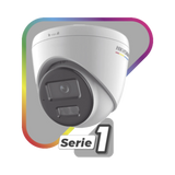 Camara Turret IP 2MP Full HD Dual Light ColorVu Microfono PoE Hikvision DS-2CD1327G2H-LIUF - SILYMX