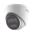 Cámara Turret IP 4 Megapixel Lente 2.8 mm 30 mts IR + 30 mts Luz Blanca Micrófono Integrado ACUSENSE Lite Exterior IP67 WDR 120 dB PoE Micro SD ONVIF DS-2CD1347G2H-LIUF