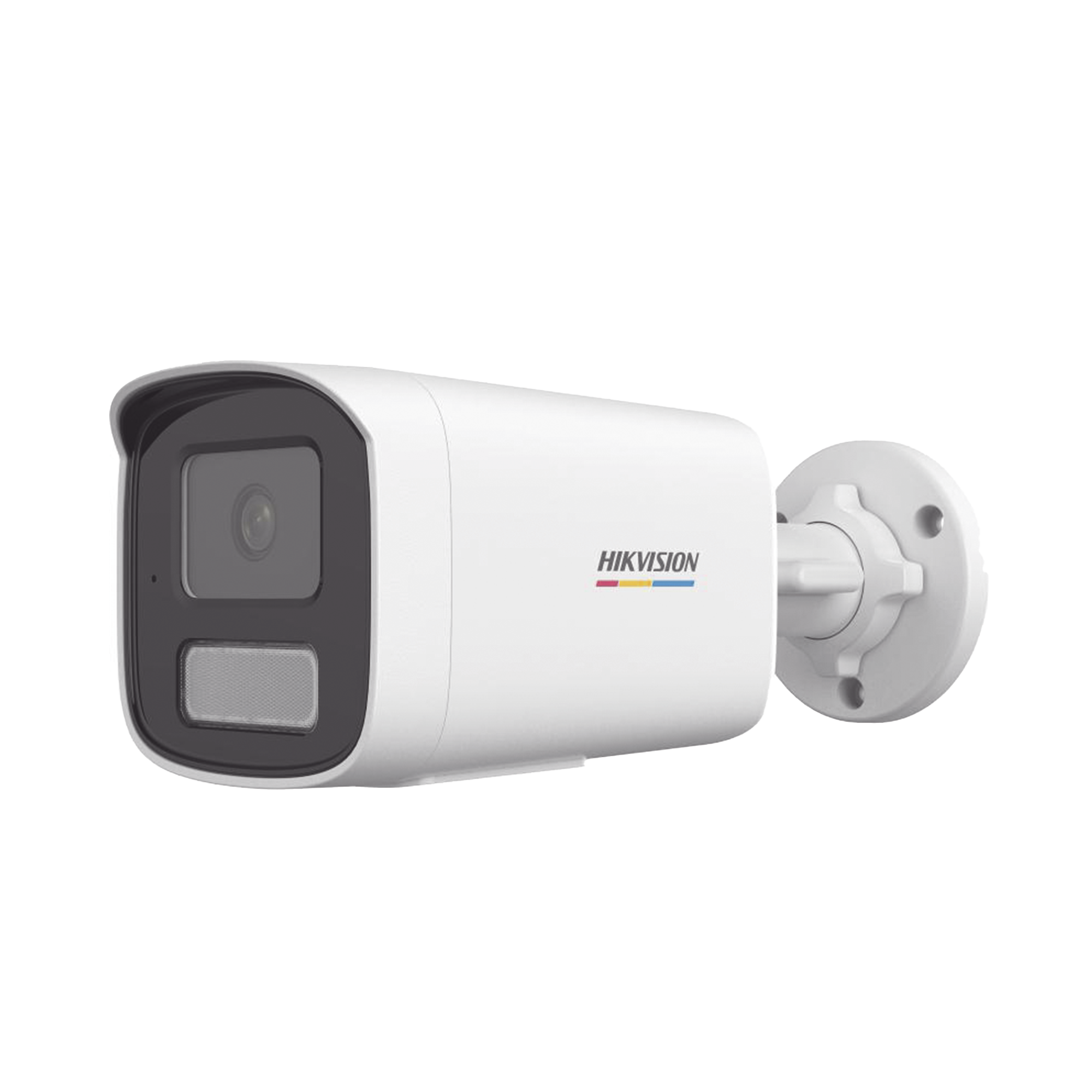[Dual Light + ColorVu] Bala IP 2 Megapixel / Lente 4 mm / 50 mts IR + 50 mts Luz Blanca / Micrófono Integrado / ACUSENSE Lite / Exterior IP67 / dWDR / PoE / Micro SD 