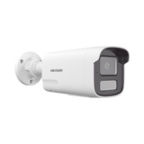 Cámara PROTECCIÓN ACTIVA Bala IP 4 Megapíxel ACUSENSE Lite Detección de Humanos y Vehiculos Lente 4 mm Audio de Dos Vías Luz Intermitente y Alerta de Audio 50 Mts IR EXIR 2.0 Exterior IP67 WDR 120 dB PoE ONVIF DS-2CD1T43G2-LIUF/SL - SILYMX