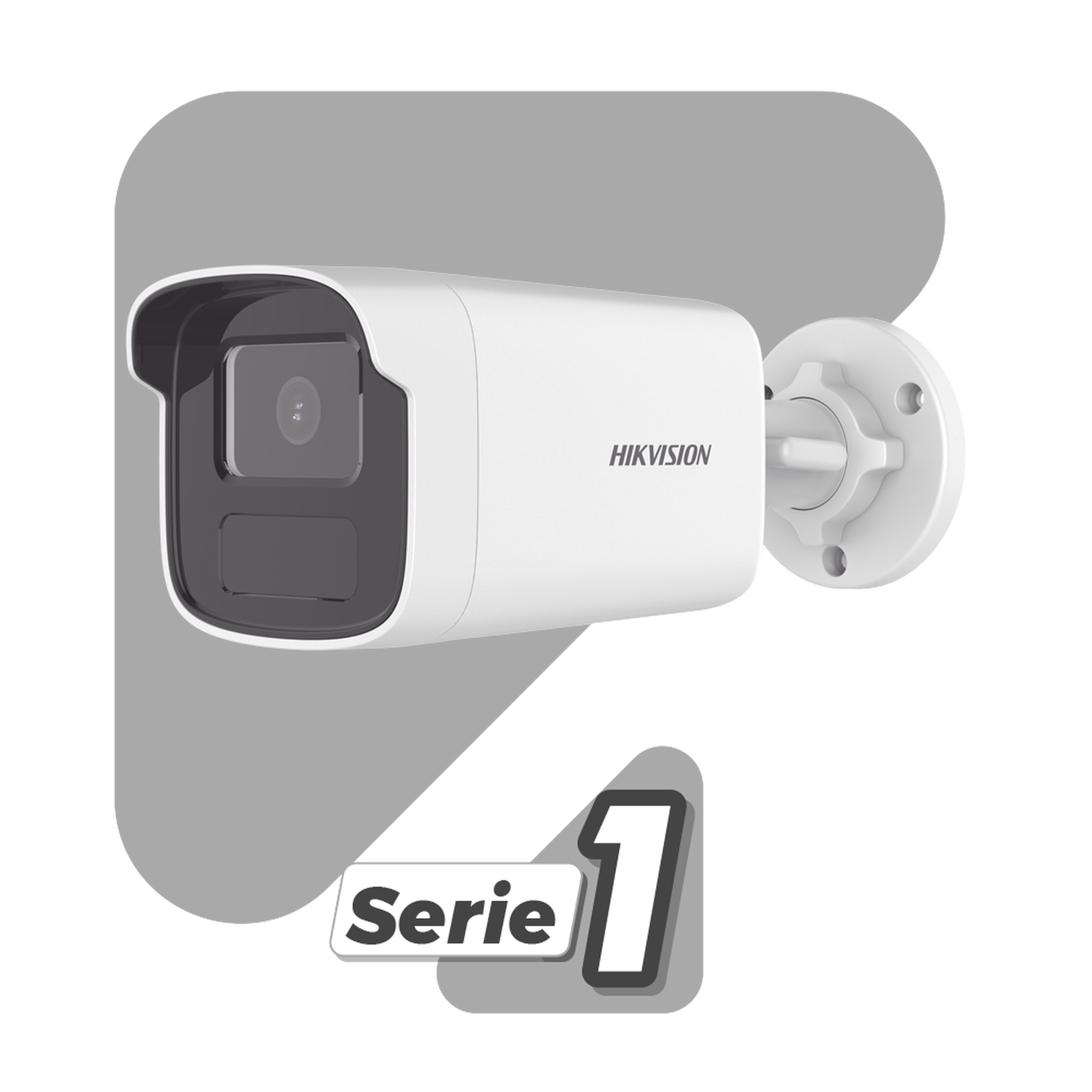 Cámara PROTECCIÓN ACTIVA Bala IP 4 Megapíxel ACUSENSE Lite Detección de Humanos y Vehiculos Lente 4 mm Audio de Dos Vías Luz Intermitente y Alerta de Audio 50 Mts IR EXIR 2.0 Exterior IP67 WDR 120 dB PoE ONVIF DS-2CD1T43G2-LIUF/SL - SILYMX