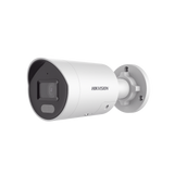 Cámara Bala IP 4 Megapixel Dual Light + ColorVu Lente 2.8 mm 40 mts IR + 40 mts Luz Blanca Microfono Integrado Exterior IP67 WDR 130 dB Videoanaliticos Filtro de Falsas Alarmas Captura Facial PoE ACUSEARCH DS-2CD2047G2H-LIU/SL - SILYMX