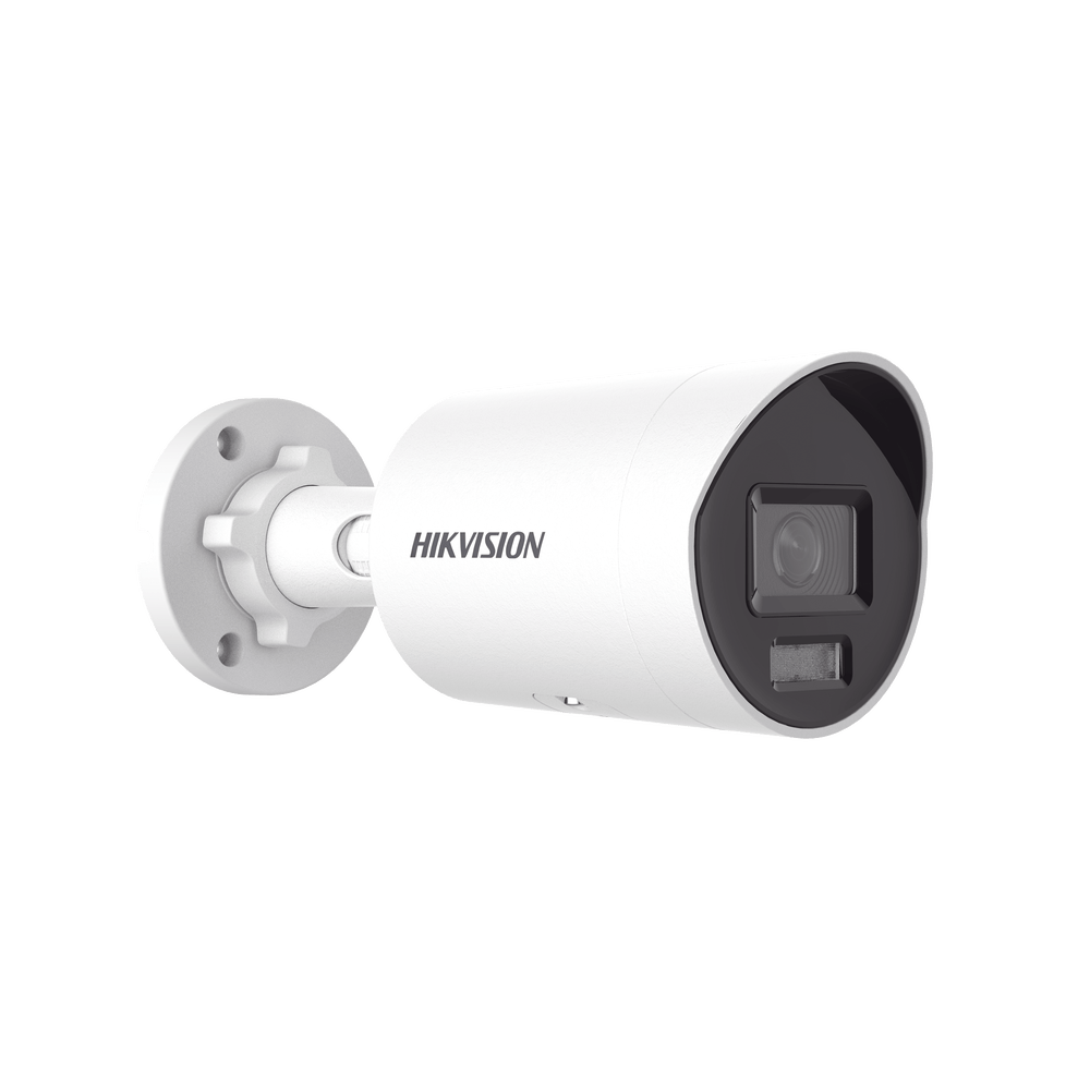 Dual Light + 2 Micrófonos Integrados Bala IP 8 Megapixel 4K Lente 2.8 mm 40 mts Luz Blanca + 40 mts IR ACUSENSE Exterior IP67 WDR 120 dB PoE ONVIF Micro SD Metal ACUSEARCH DS-2CD2083G2-LI2U - SILYMX