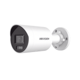 Dual Light + 2 Micrófonos Integrados Bala IP 8 Megapixel 4K Lente 2.8 mm 40 mts Luz Blanca + 40 mts IR ACUSENSE Exterior IP67 WDR 120 dB PoE ONVIF Micro SD Metal ACUSEARCH DS-2CD2083G2-LI2U - SILYMX