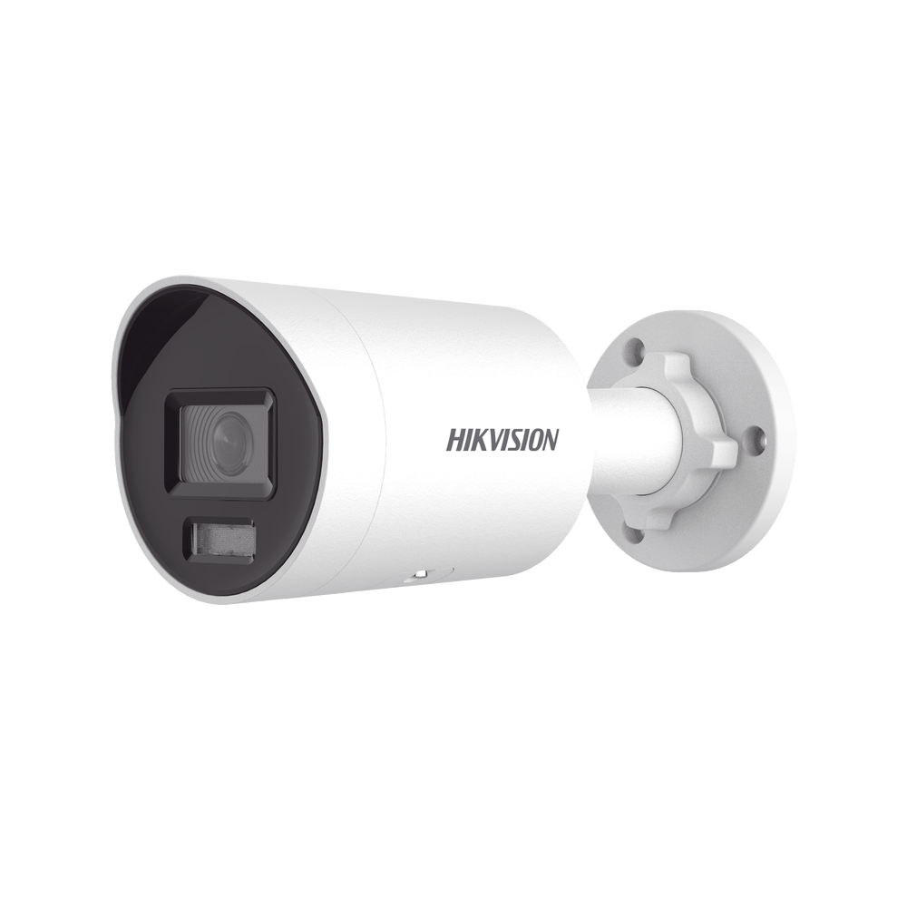 Dual Light + 2 Micrófonos Integrados Bala IP 8 Megapixel 4K Lente 2.8 mm 40 mts Luz Blanca + 40 mts IR ACUSENSE Exterior IP67 WDR 120 dB PoE ONVIF Micro SD Metal ACUSEARCH DS-2CD2083G2-LI2U - SILYMX