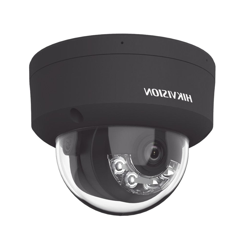 Cámara Domo Ip De 4mp Dual Light 30m Para Exterior Hikvision DS-2CD2143G2-LIS2U(BLACK) - SILYMX