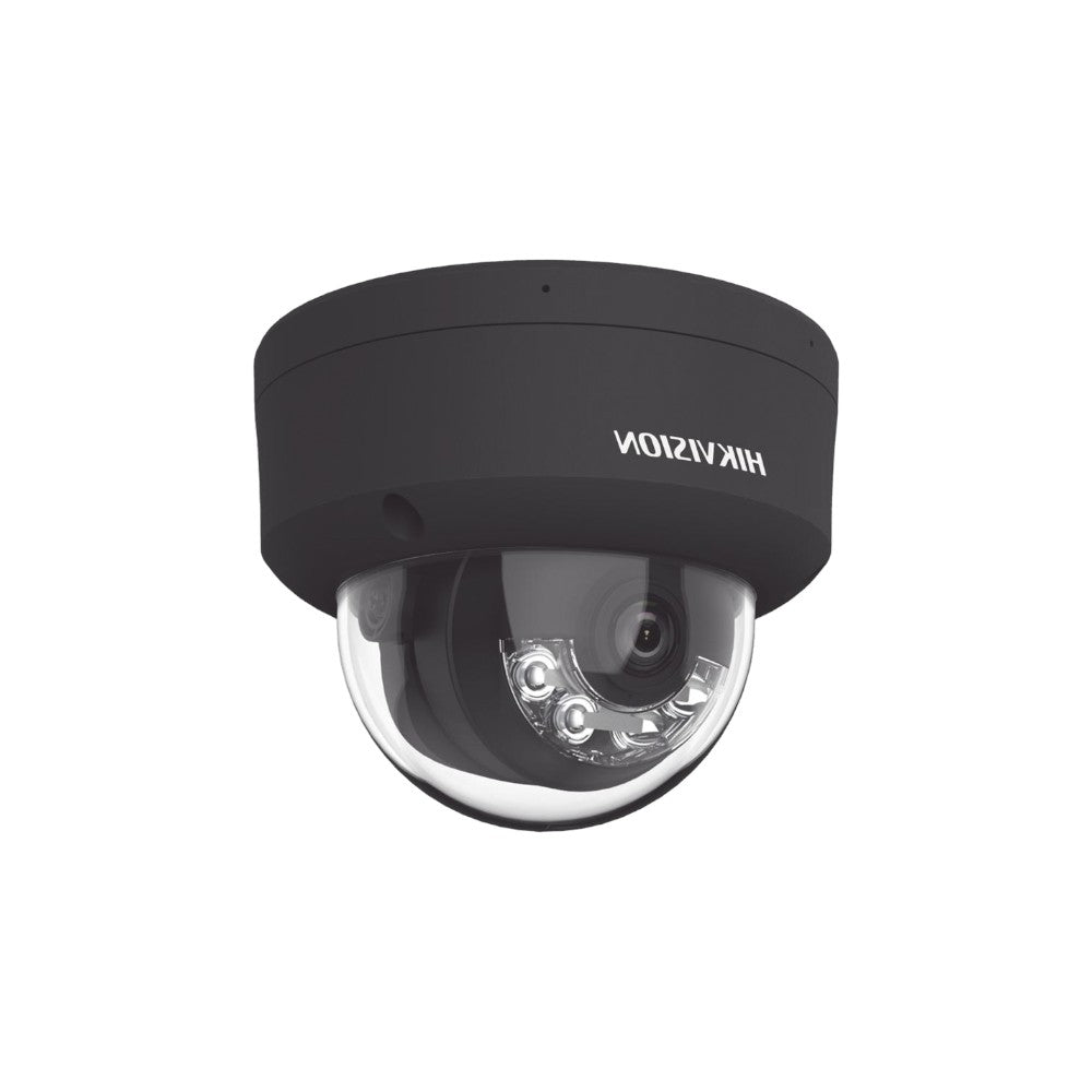 Cámara Domo Ip De 4mp Dual Light 30m Para Exterior Hikvision DS-2CD2143G2-LIS2U(BLACK) - SILYMX