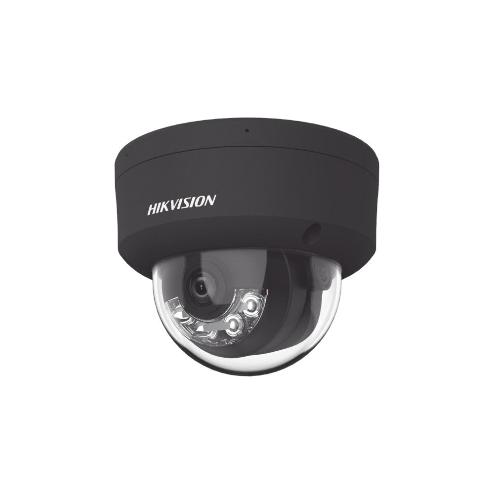 Cámara Domo Ip De 4mp Dual Light 30m Para Exterior Hikvision DS-2CD2143G2-LIS2U(BLACK) - SILYMX