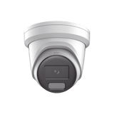 Dual Light + ColorVu Turret IP 4 Megapixel Lente 2.8 mm 40 mts IR + 40 mts Luz Blanca Microfono Integrado Exterior IP67 WDR 130 dB Videoanaliticos Filtro de Falsas Alarmas Captura Facial ACUSEARCH DS-2CD2347G2H-LIU - SILYMX