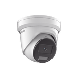 Dual Light + ColorVu Turret IP 4 Megapixel Lente 2.8 mm 40 mts IR + 40 mts Luz Blanca Microfono Integrado Exterior IP67 WDR 130 dB Videoanaliticos Filtro de Falsas Alarmas Captura Facial ACUSEARCH DS-2CD2347G2H-LIU - SILYMX