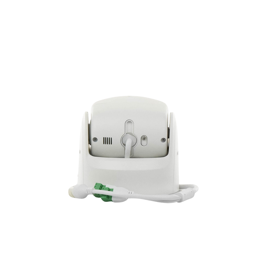 Turret IP Panorámica 4 Megapíxel 2 Lentes 2.8 mm 180° ColorVu PoE WDR 130° IP67 ACUSENSE Luz Estroboscópica y Alarma Audible 30 mts Luz Blanca Microfono integrado DS-2CD2347G2P-LSU/SL(C) - SILYMX