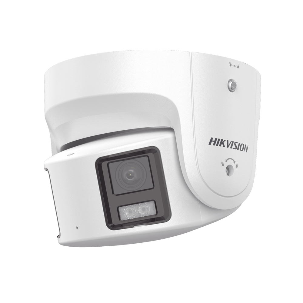 Cámara Domo Ip Panorámica 8 Megapíxel Imagen A Color 24/7 DS-2CD2387G2P-LSU/SL(C) - SILYMX