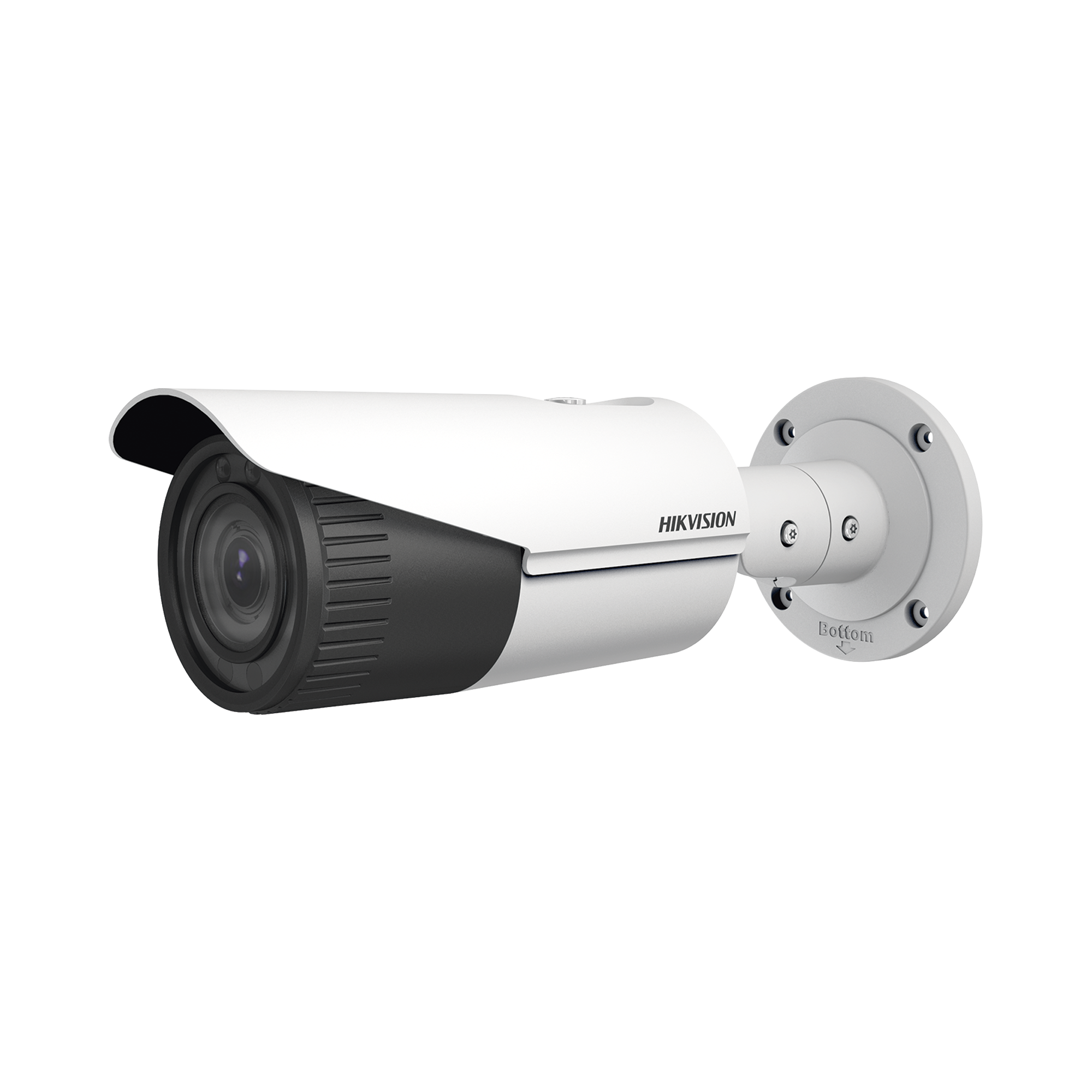 Bala IP 2 Megapixel / Lente Mot. 2.8 - 12 mm / Recubrimiento ANTICORROSIVO / Exterior IP67 / 30 Mts IR EXIR / Entrada y Salida de Audio y Alarma