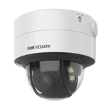 Domo IP 4 Megapixel Lente 2.8 a 12 mm Imagen a Color 24/7 ColorVu 40 mts Luz Blanca WDR 130 dB Exterior IP67 IK10 Captura Facial ACUSENSE Micro SD ACUSEARCH DS-2CD2747G2T-LZS(C) - SILYMX